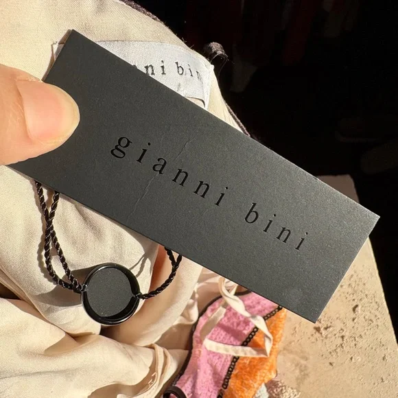 Gianni Bini Halson Multicolor striped Sequin Midi Dres Sz 0 NWT - Picture 5 of 11